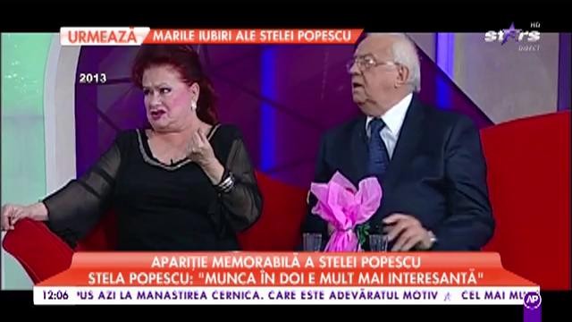 Apariție memorabilă a Stelei Popescu: &bdquo;Am ținut spectacole variate de două ore&rdquo;