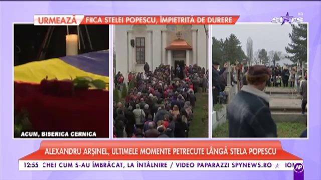 Alexandru Arșinel, mesaj pentru Stela Popescu: &bdquo;Stela, plecarea ta e o mare pierdere. Nu te vom uita niciodată&rdquo;