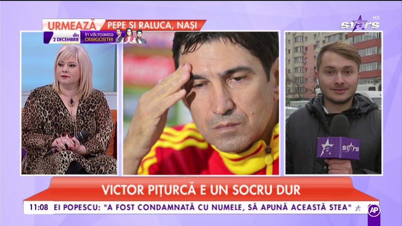 Fostul selecționer, Victor Pițurcă. și-a alergat ginerele prin pădure