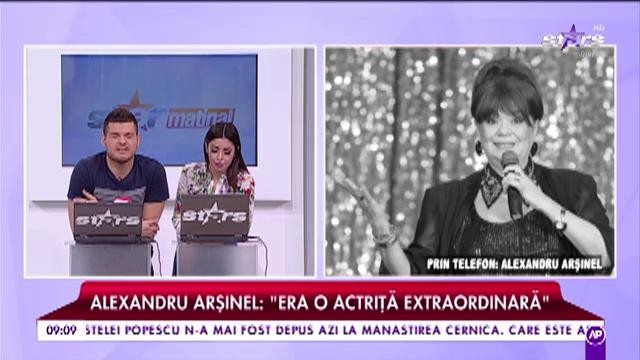 Cristina Stamate a &icirc;ncetat din viață la v&acirc;rsta de 71 de ani. Alexandru Arșinel: &rdquo;Nu mai știu ce este &icirc;n sufletul meu&rdquo;