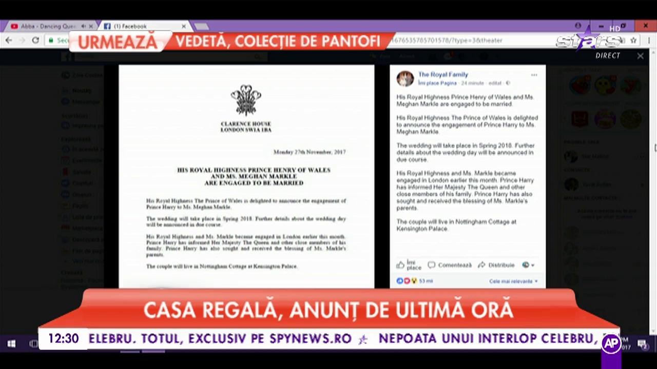 Casa Regală a Marii Britanii se pregătește de nuntă. Prințul Harry se căsătorește