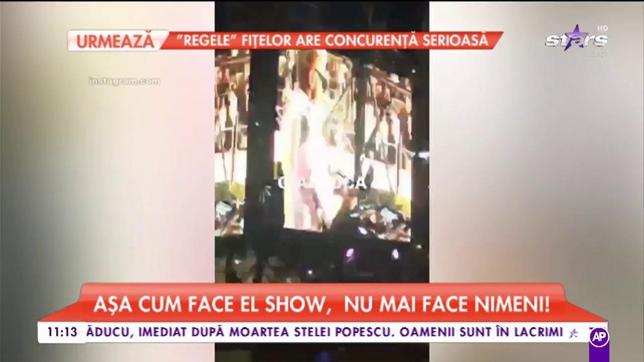 Gianluca a făcut ravagii pe scenă alături de J Balvin. Cum face el show, nu face nimeni