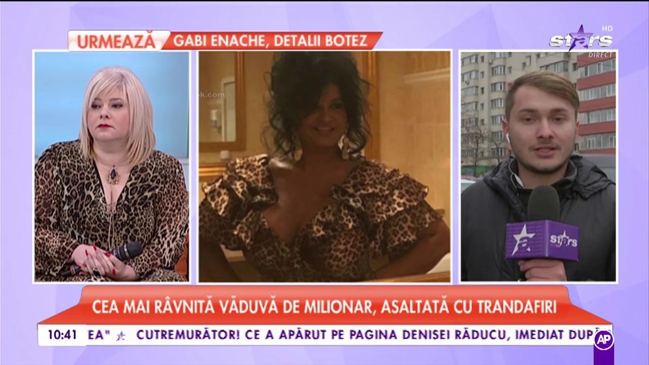 Cea mai r&acirc;vnită văduvă de milionar, asaltată cu trandafiri. Soția lui Nae Nicolae are mulți pretendenți