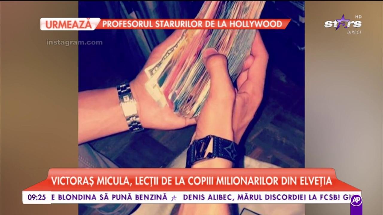 De unde se insipră Victoraș Micula. T&acirc;nărul ia lecții de la copiii milionarilor din Elveția