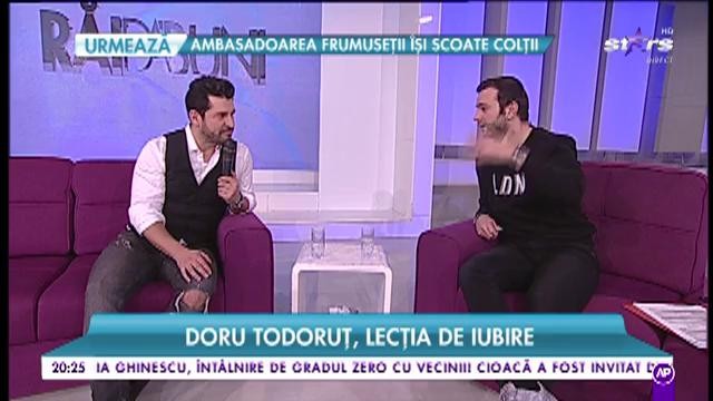 Doru Todoruț, lecții de iubire: &bdquo;Iubirea nu se poate &icirc;mpărți, nu are cantitate&rdquo;