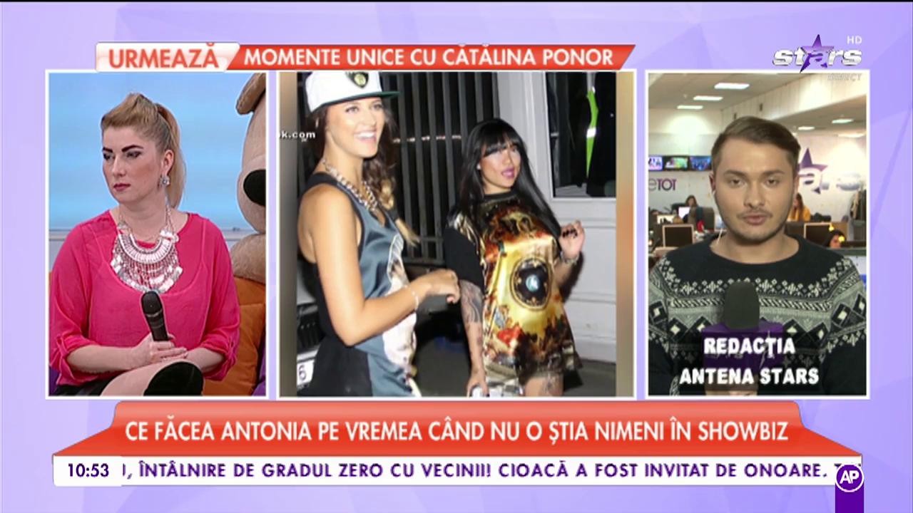 Detalii rușinoase din trecutul Antoniei. Vedeta era animatoare &icirc;ntr-un club