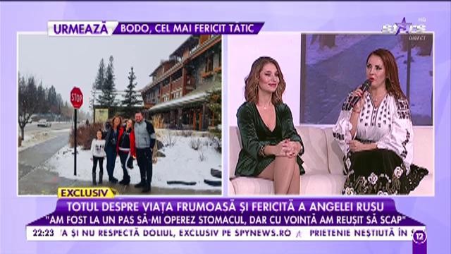Angela Rusu: &bdquo;&Icirc;mi doresc foare mult un copil&rdquo;