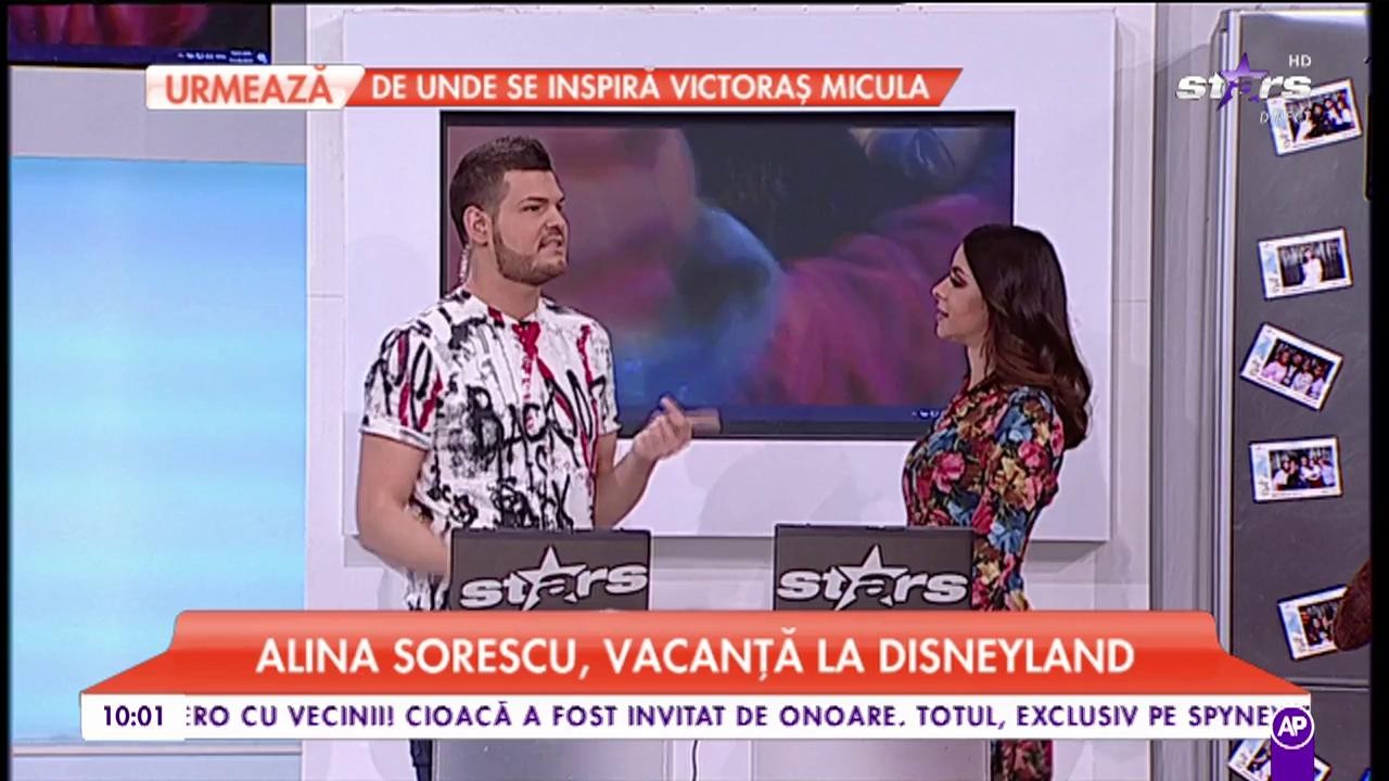 Alina Sorescu, vacanță la Disneyland. Vedeta s-a bucurat de atracțiile celebrului parc de distracții