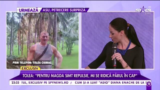 Tolea Ciumac: &bdquo;De zece ani am divorțat de Magda și c&acirc;nd o văd mi se ridică părul &icirc;n cap&rdquo;
