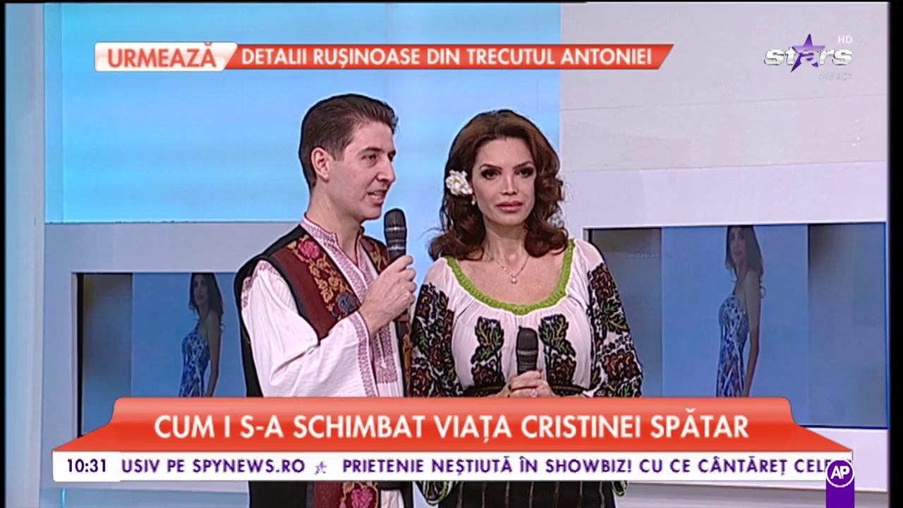 Cum i s-a schimbat viața Cristinei Spătar. Vedeta povestește ultimele noutăți din viața ei