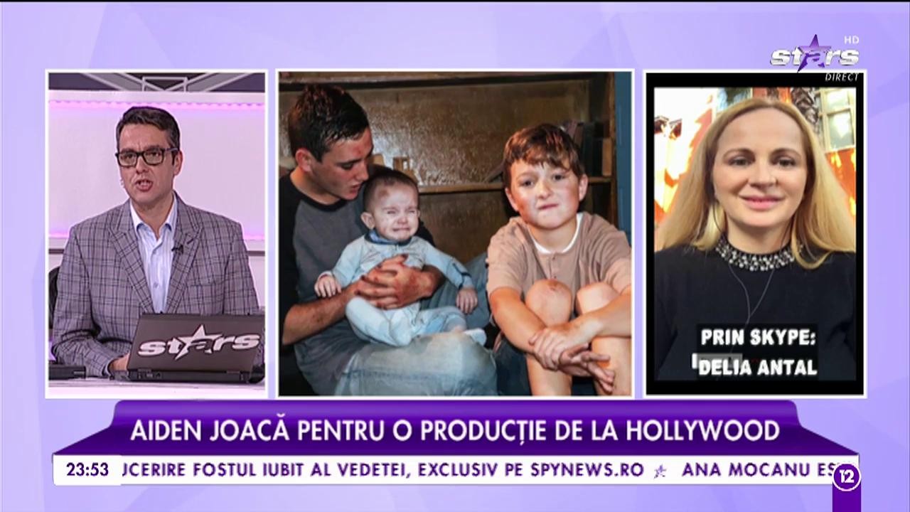 Fiul Deliei Antal a &icirc;mplinit șase luni. Vedeta joacă pentru o producţie de la Hollywood