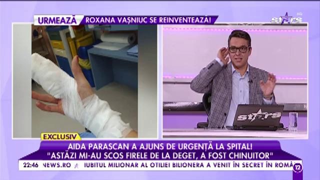 Aida Parascan a ajuns de urgență la spital: &rdquo;I-am mulțumit lui Dumnezeu că e doar at&acirc;t&rdquo;