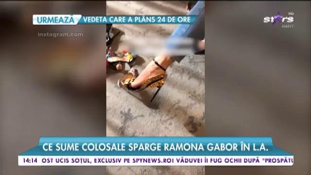 Ce sume colosale sparge Ramona Gabor &icirc;n Los Angeles