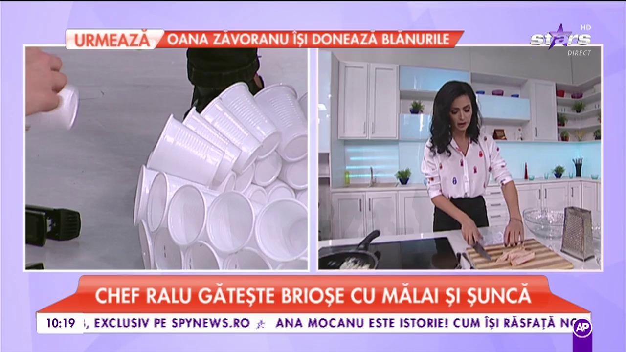 Ralu ne pregătește &bdquo;Brioșe cu mălai și șuncă&rdquo;