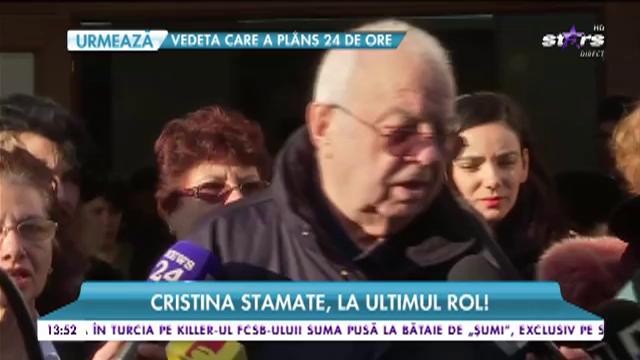 Cristina Stamate, condusă pe ultimul drum!