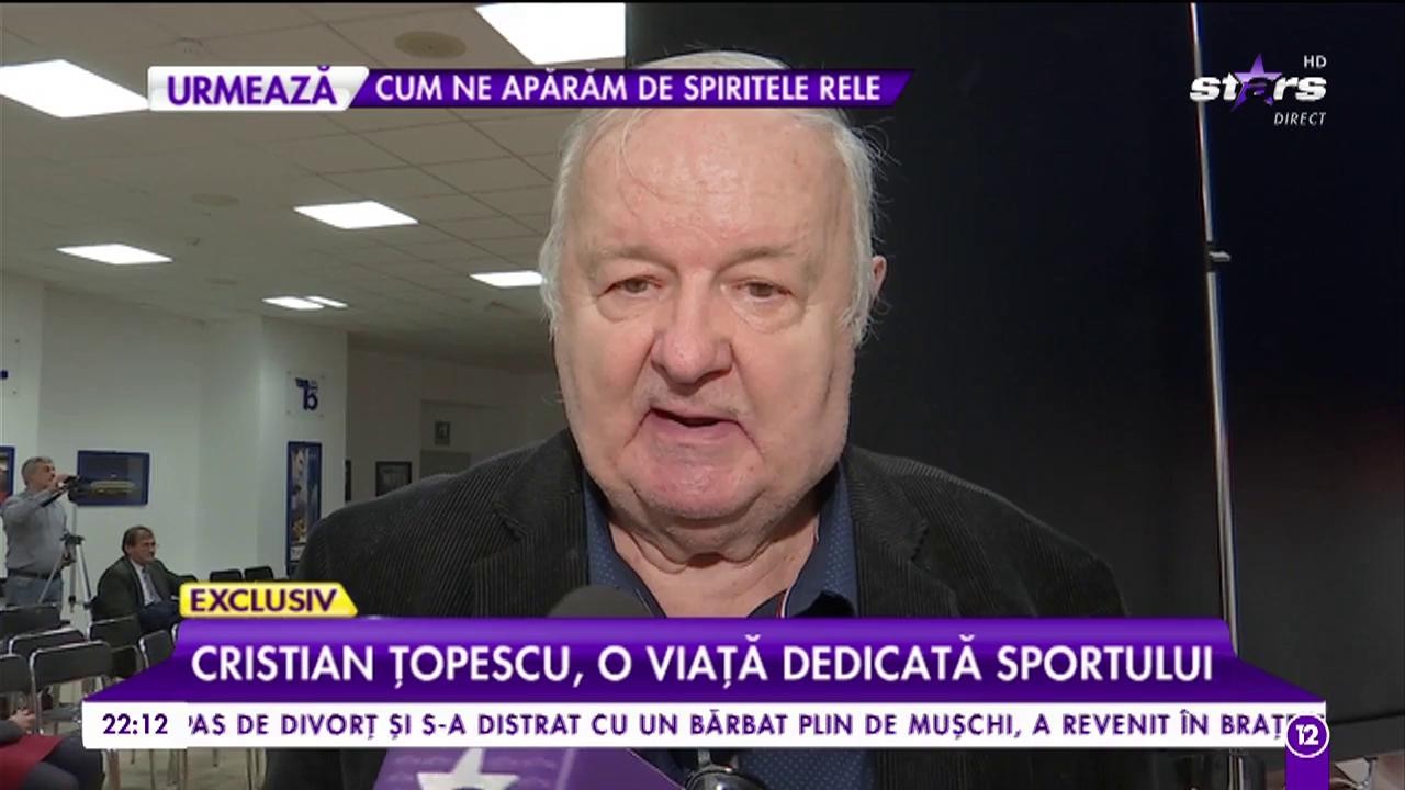 Cristian Țopescu, o viață dedicată sportului. Comentatorul sportiv a lansat o carte despre sportul rom&acirc;nesc