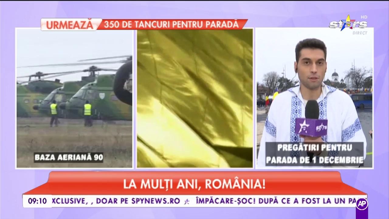 Ultimele pregătiri pentru parada de 1 Decembrie. Ce se &icirc;ntamplă la Arcul de Triumf