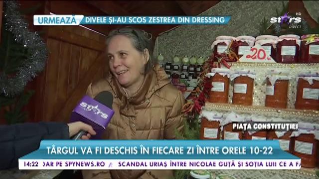 Capitala a &icirc;mbrăcat haine de sărbătoare. T&acirc;rgul de Crăciun s-a deschis &icirc;n București