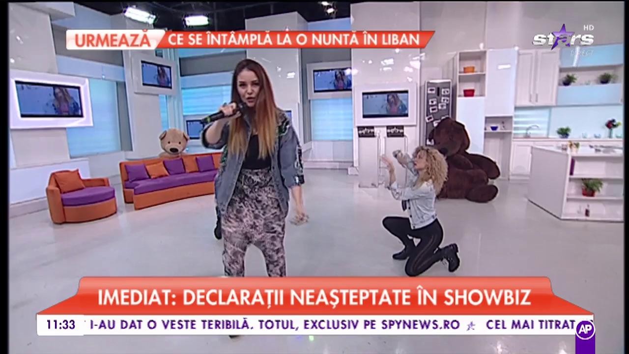 Patricia interpretează piesa &rdquo;Gider Gelirli&rdquo;