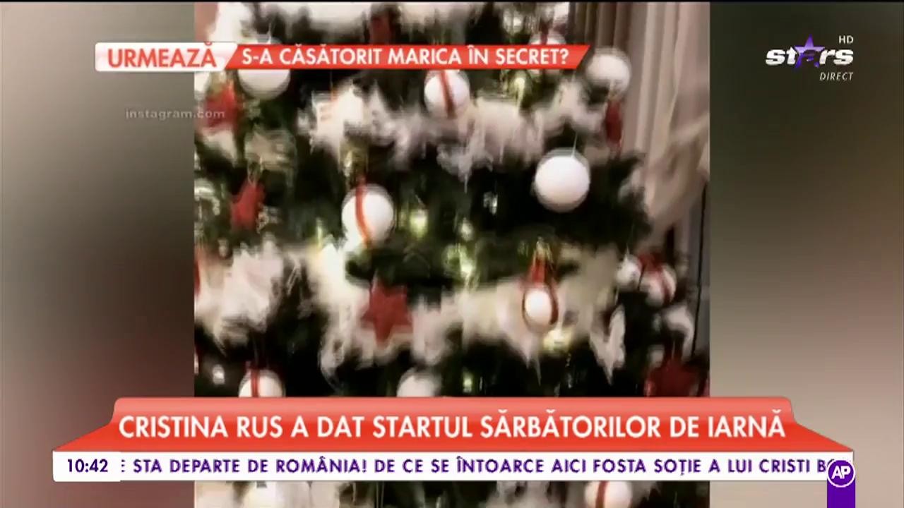 Primele imagini din casa Cristinei Rus. Cum s-a schimbat viața celebrei artiste