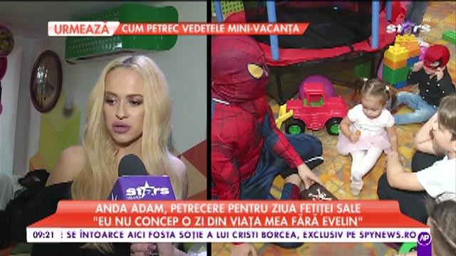 Anda Adam, petrecere pentru ziua fetiței: &rdquo;Acestea sunt cele mai frumoase momente&rdquo;