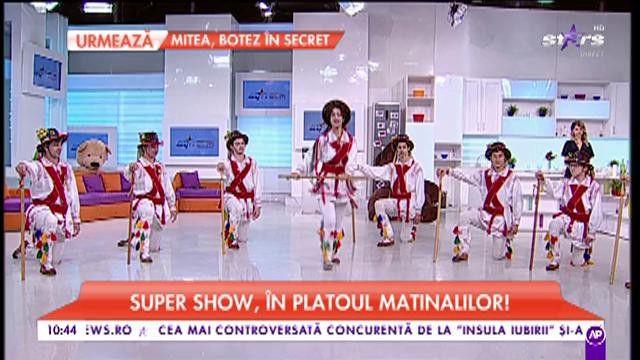 Super show &icirc;n platoul matinalilor! &rdquo;Călușarii, dansul care ne-a rămas de la strămoșii noștri