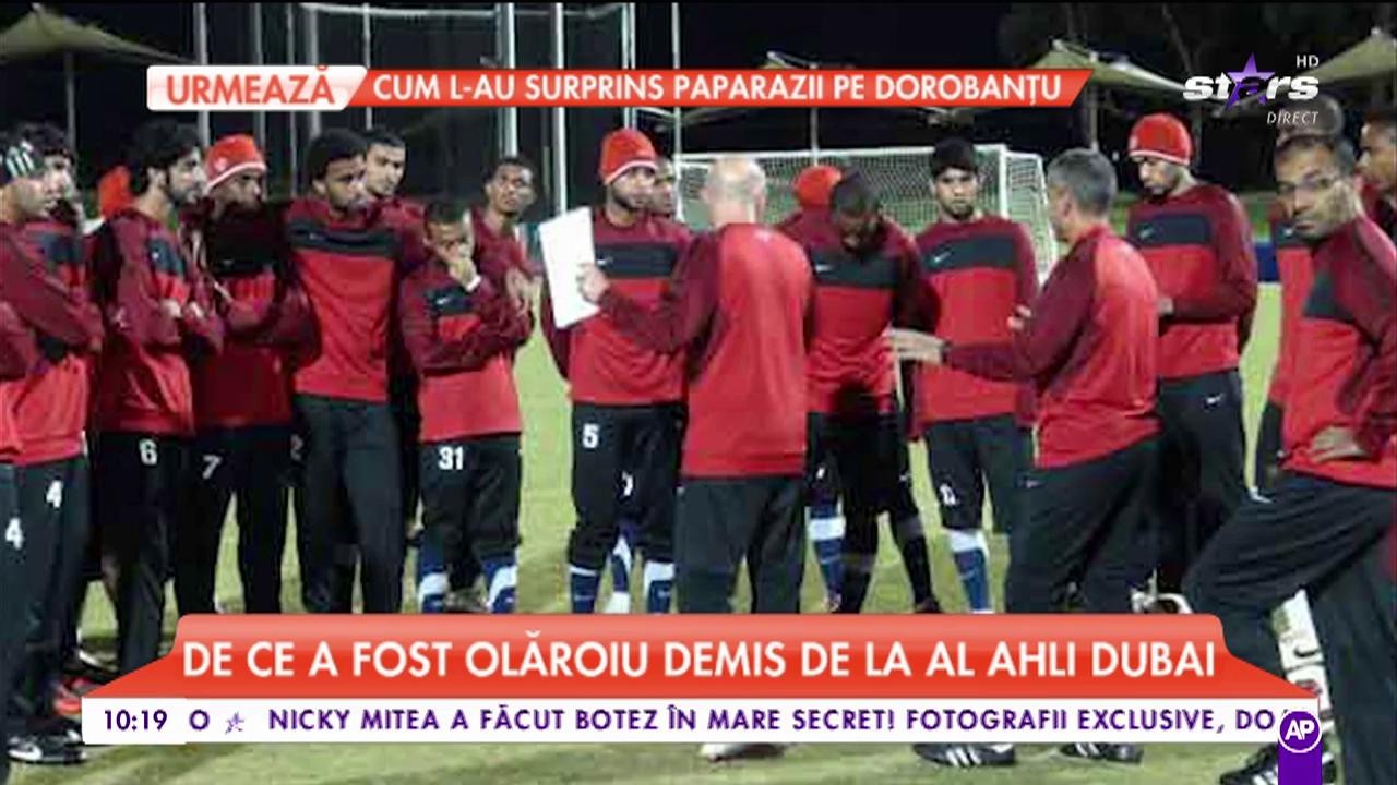 De ce a fost Cosmin Olăroiu demis de la Al Ahli Dubai. Cine urmează să fie noul antrenor
