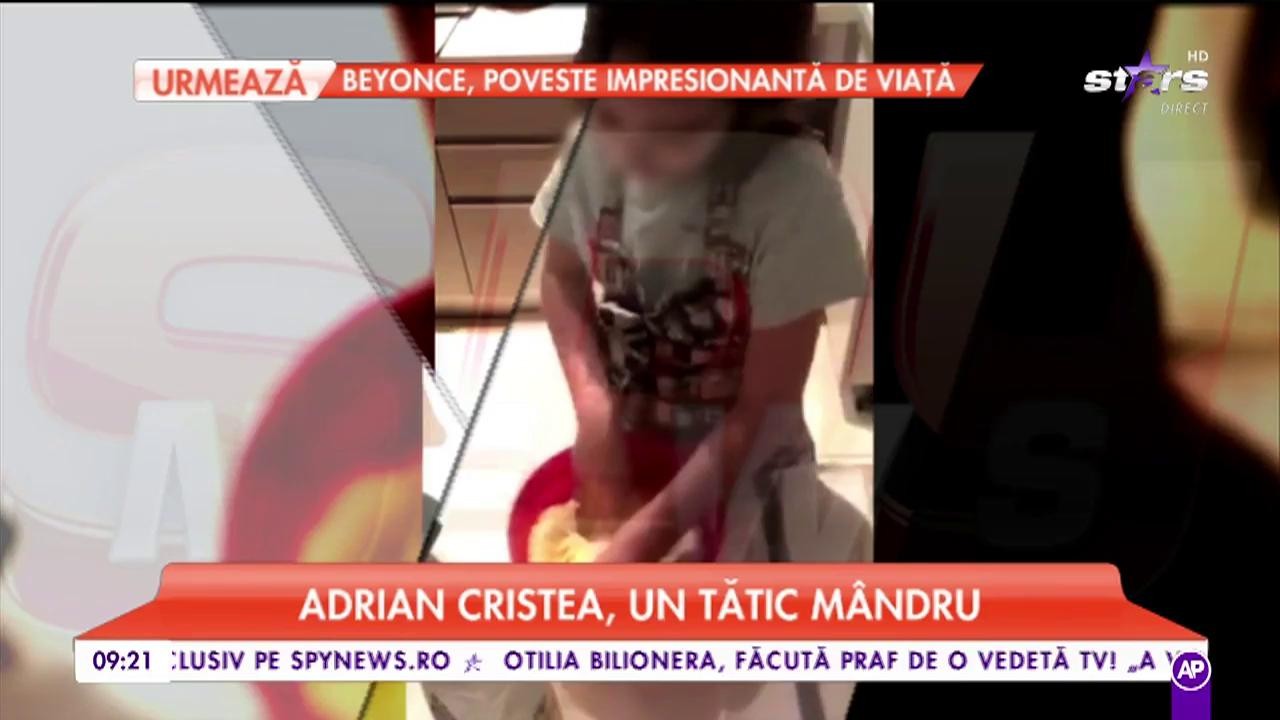 Fiica lui Adrian Cristea, o gospodină desăv&acirc;rșită. Ce știe Rania să facă la doar opt anișori