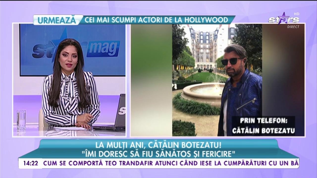 La mulți ani, Cătălin Botezatu! Faimosul designer rom&acirc;n a &icirc;mplinit frumoasa v&acirc;rsta de 51 de ani