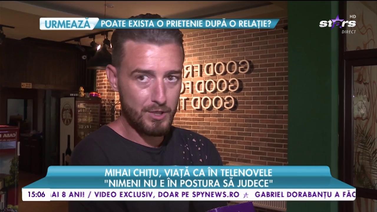Mihai Chițu, viața ca &icirc;n telenovele: &rdquo;Cel mai important lucru este ca femeia de l&acirc;ngă mine să fie &icirc;nțelegătoare&rdquo;