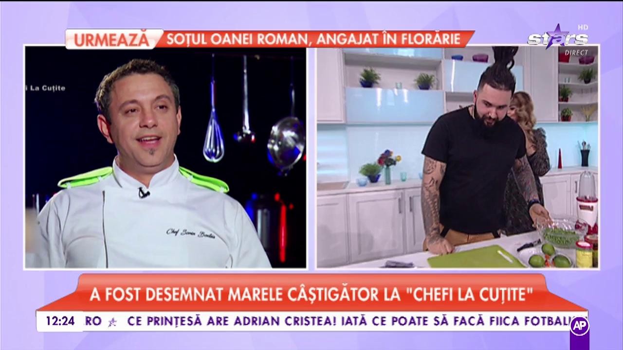 A fost desemnat marele c&acirc;stigător la &rdquo;Chefi la cuțite&rdquo;: &rdquo;Am ajuns &icirc;n emisiune dintr-o joacă&rdquo;