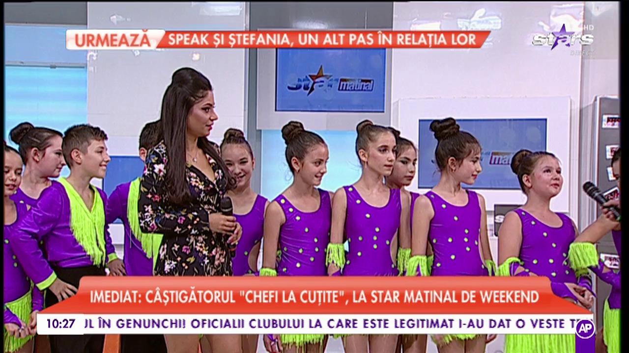 Cea mai tare trupă de dans, &rdquo;Fabis Dancer&rdquo;, &icirc;n platoul Star Matinal.
