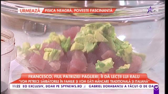 Francesco, fiul Patriziei Paglieri, ne &icirc;nvață trucuri culinare de la mama sa