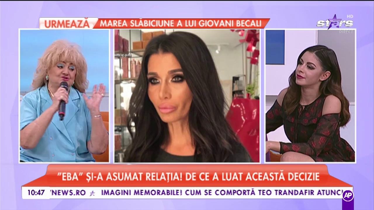 &bdquo;Eba&rdquo; și-a asumat relația! De ce a luat această decizie