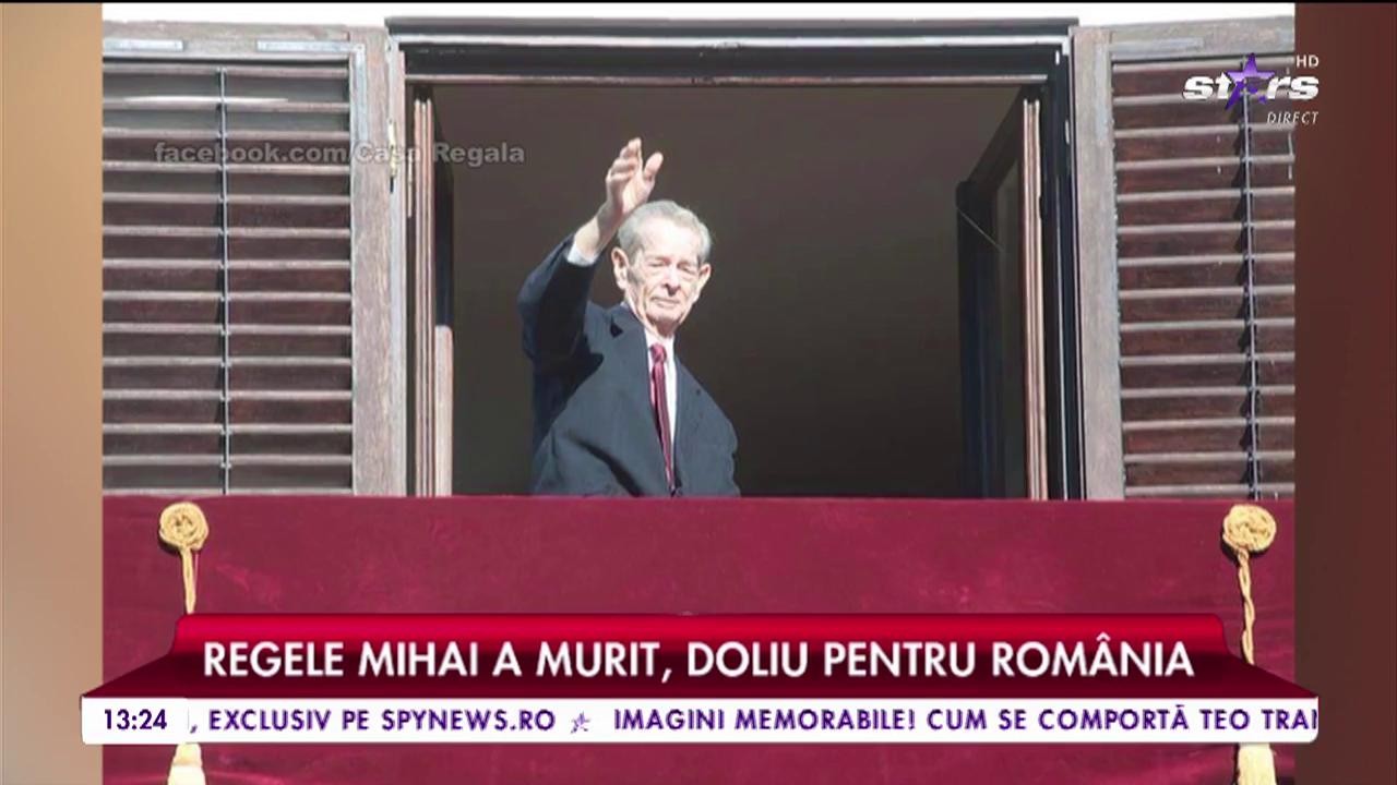 Regele Mihai a murit, doliu pentru Rom&acirc;nia