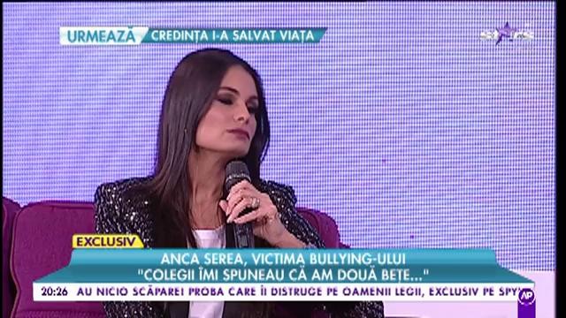 Mama eroină, &icirc;n platoul Răi da buni. Anca Serea a fost victima bullying-ului: &rdquo;Fiica mea a fost mușcată de o colegă de clasă&rdquo;