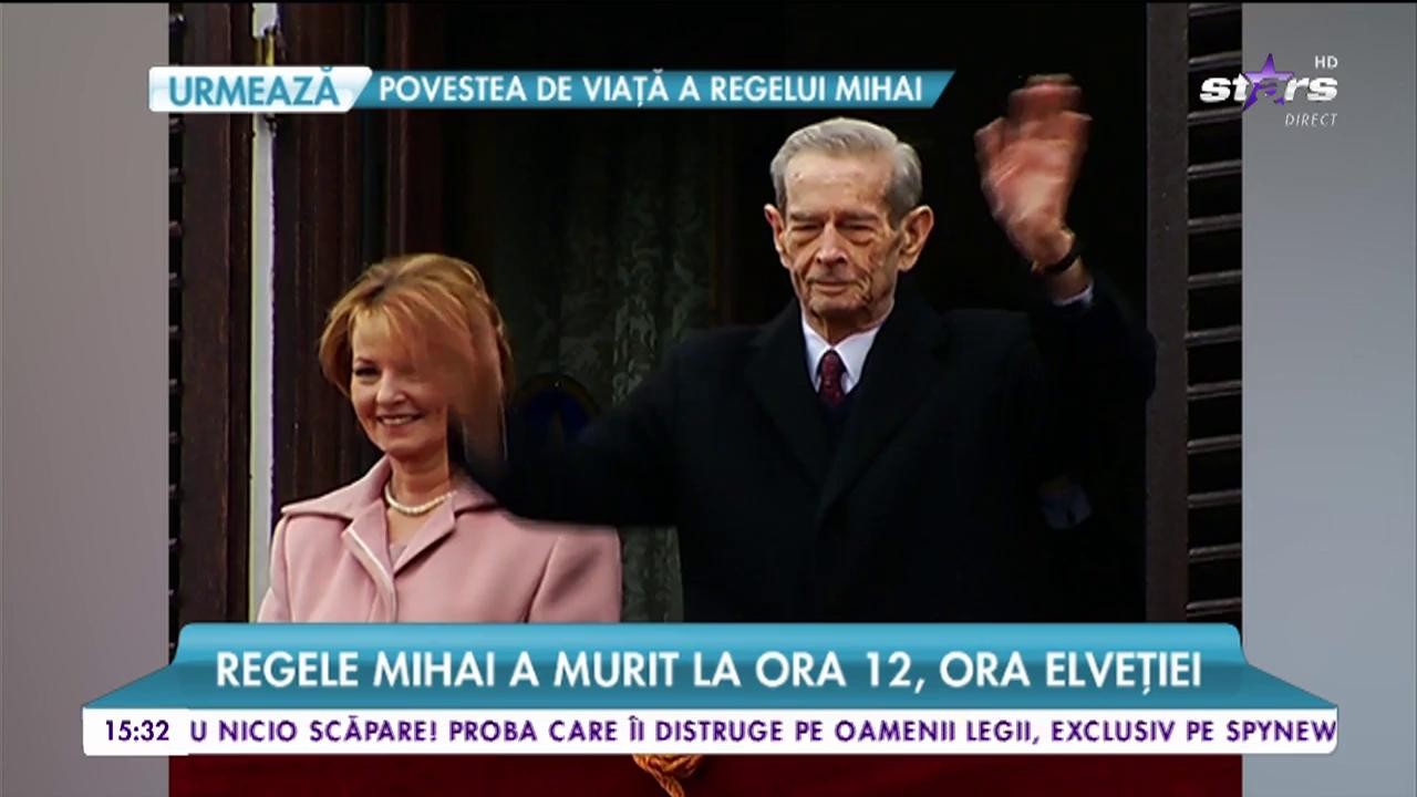 Regele Mihai I al Rom&acirc;niei a murit la v&acirc;rsta de 96 de ani