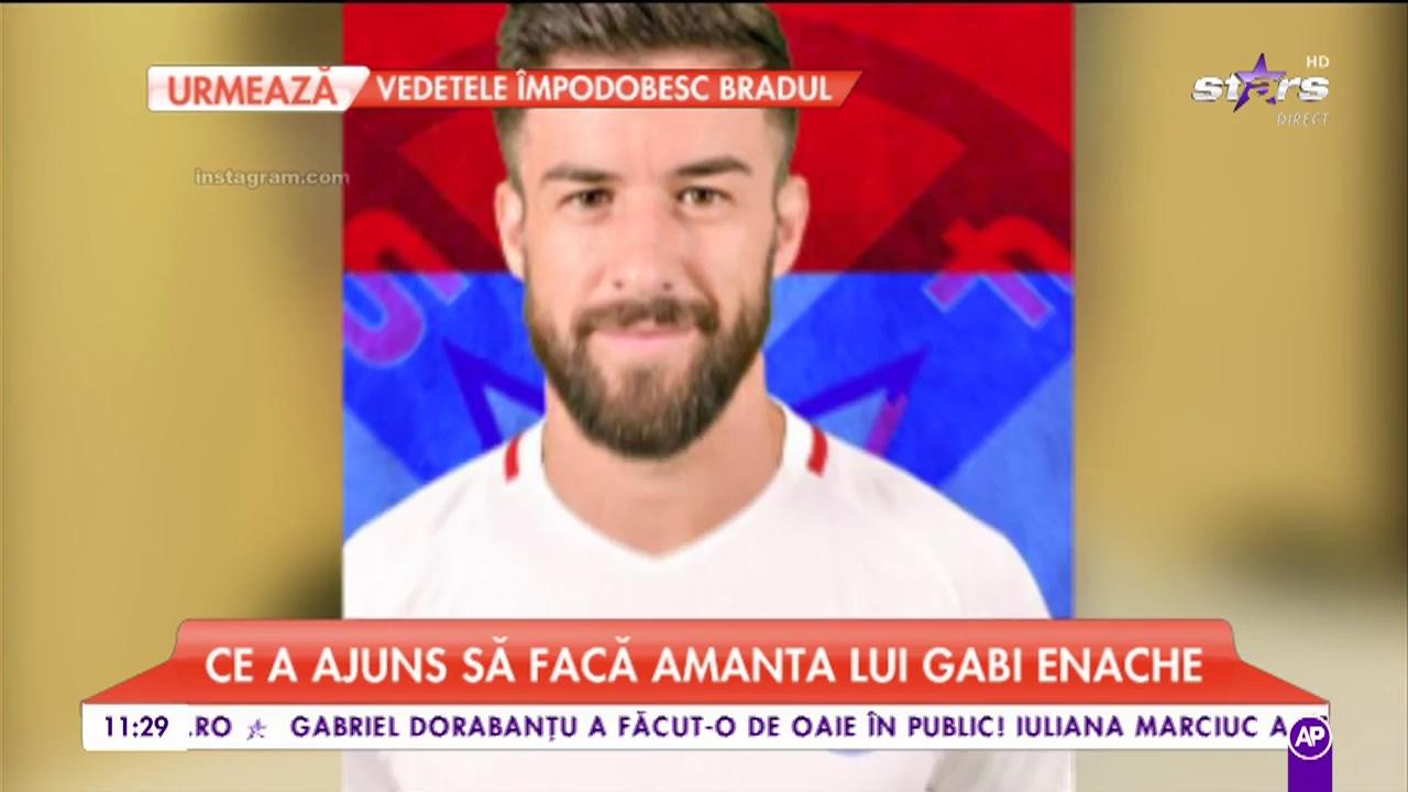 Ce a ajuns să facă amanta lui Gabi Enache