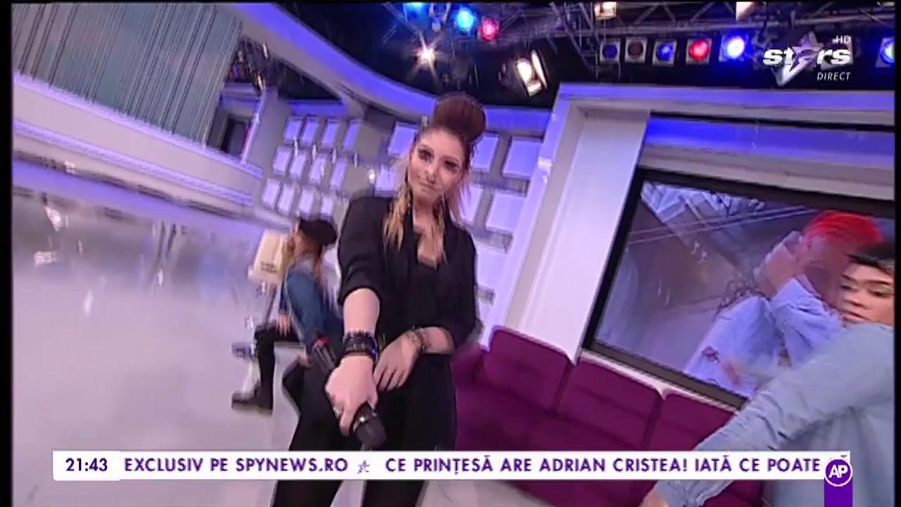 Patricia interpretează piesa &rdquo;Gider Gelirli&rdquo; &icirc;n platoul &rdquo;Răi da' buni&rdquo;