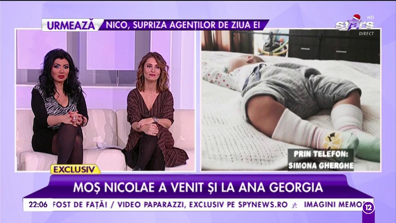 Lista Simonei Gherghe pentru Moș Crăciun: &rdquo;Singurul lucru pe care mi-l doresc pe viitor este să fie Ana sănătoasă&rdquo;