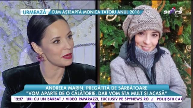 Andreea Marin, pregătită de sărbătoare: &bdquo;Violeta este o bucurie pentru mine&rdquo;