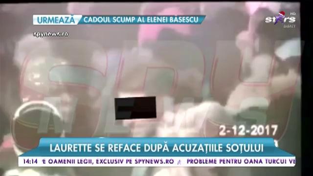 Laurette se reface după acuzațiile soțului