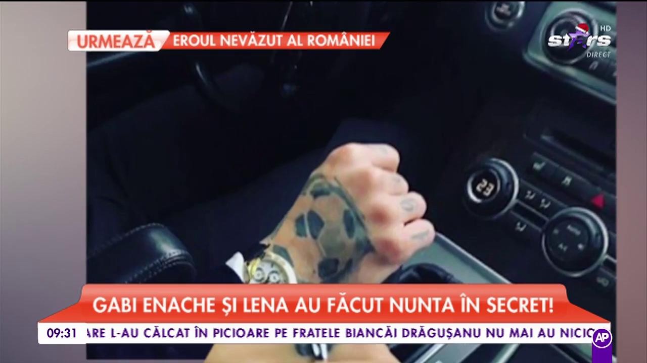 Gabi Enache și Lena au făcut nunta &icirc;n secret!