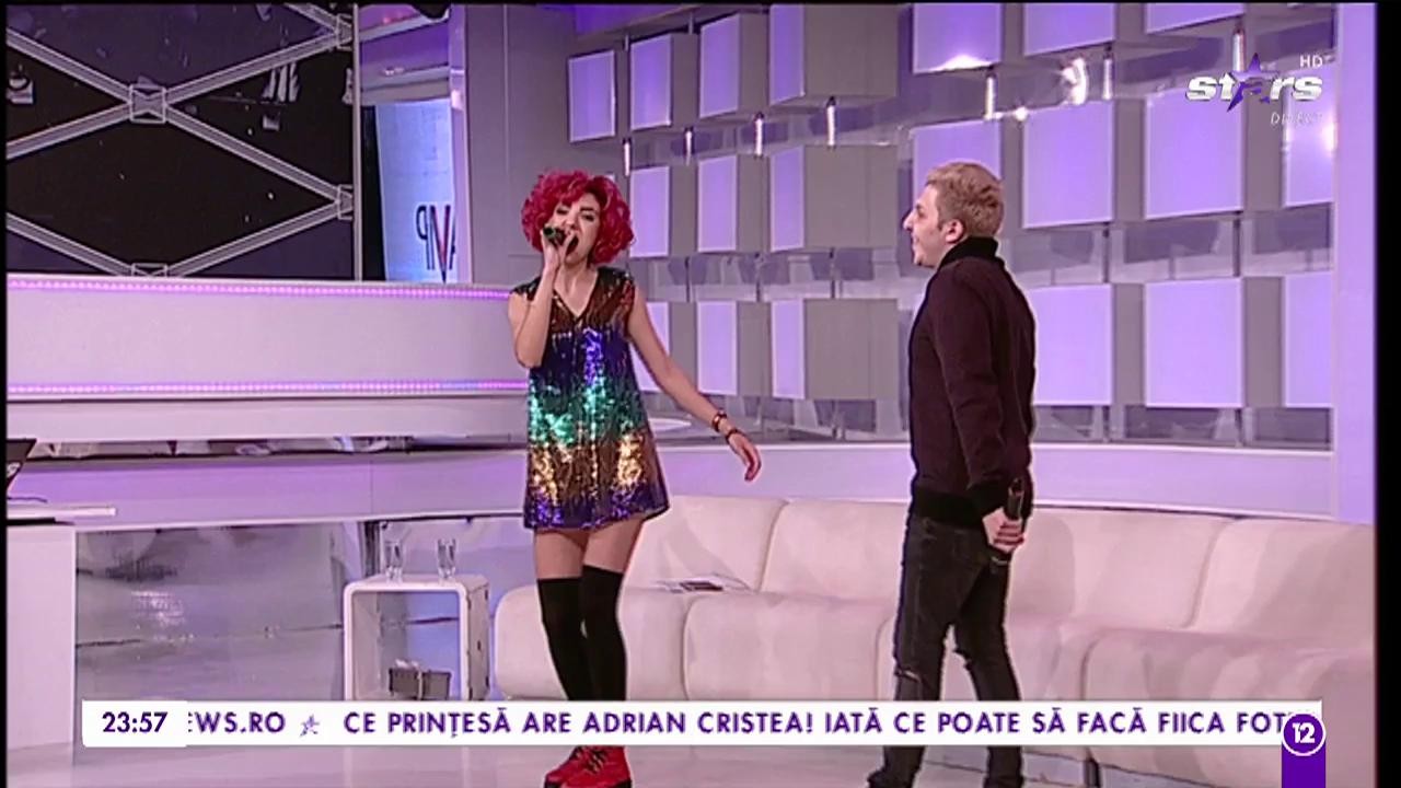 Maria Simion și Mike interpretează piesa &rdquo;Crăciunul &icirc;n doi&rdquo;
