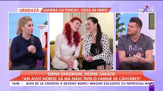 Elena Gheorghe, despre sărăcie: &bdquo;Părinții mei &icirc;mi cumpărau blugi de două ori pe an, de Paște și de Crăciun&rdquo;