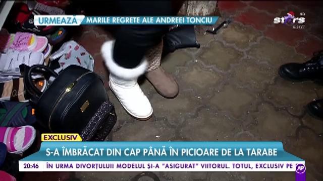 Deea Maxer a renunțat la fițe și figuri. Vedeta &icirc;și cumpără haine din piață!
