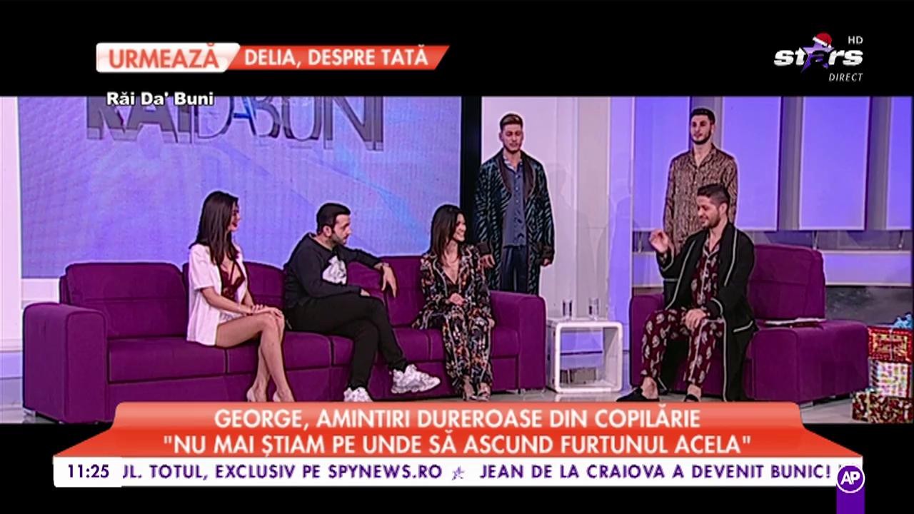 George, amintiri dureroase din copilărie: &bdquo;Mereu primeam nuiele și furtun de Moș Nicolae&rdquo;