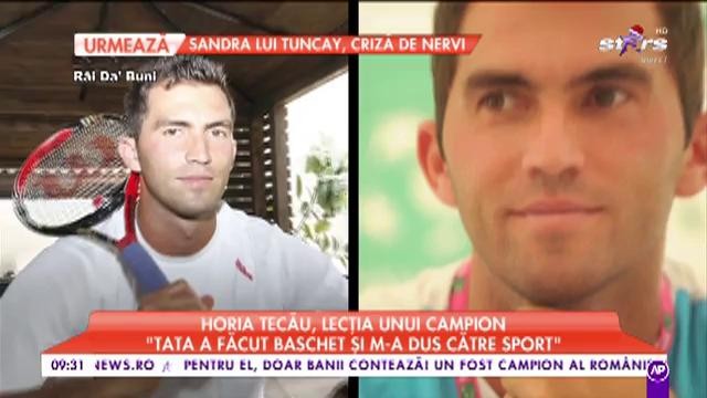Horia Tecău, lecția unui campion: &bdquo;Tata a făcut baschet și m-a dus către sport&rdquo;