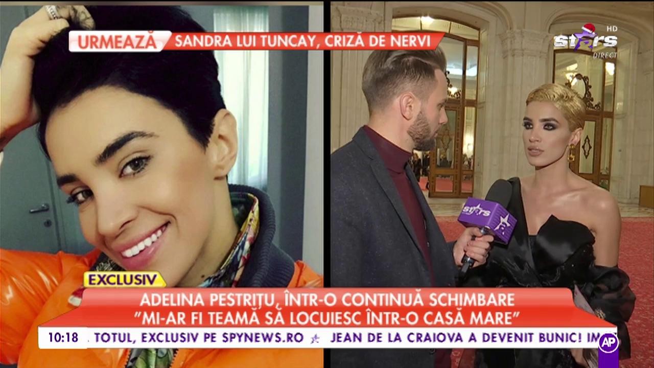Adelina Pestrițu, &icirc;ntr-o continuă schimbare: &bdquo;Voi face sărbătorile &icirc;ntr-o nouă casă&rdquo;