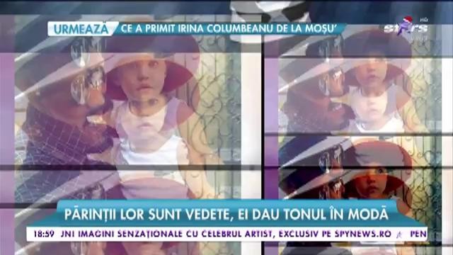 Copiii celebrităților sunt fashioniști de mici